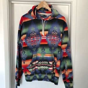Polo Ralph Lauren Tribal Pattern Hoodie